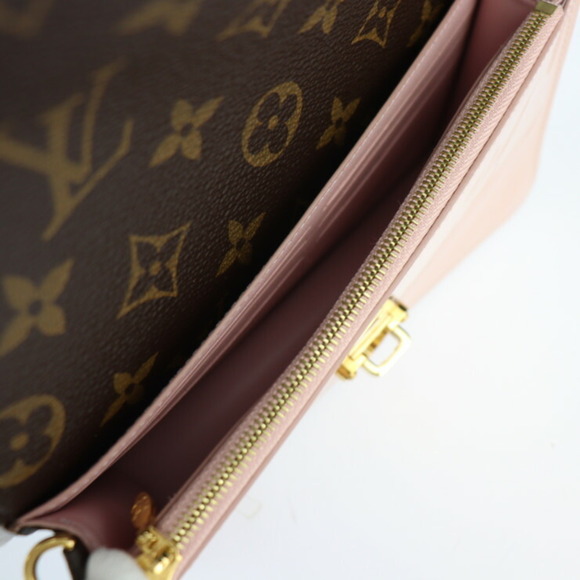 LOUIS VUITTON Authentic Brown Monogram Canvas Shoulder Bag - Picture 9 of 10